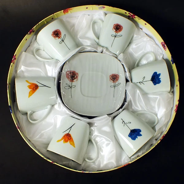 SALIX-KPL. FILIŻANEK 6+6 *COREANO* SERIA B