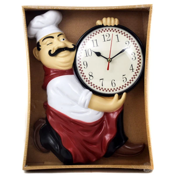 SUN-ZEGAR ŚCIENNY 30*24CM *KUCHARZ 707*