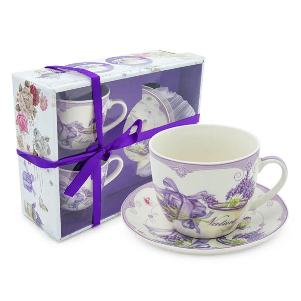 TG-KPL. FILIŻANEK ZE SPODKAMI 2+2 LV13