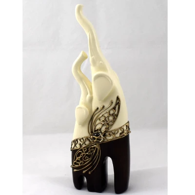 CER-SŁOŃ MAMUSIA MAŁY *DECOR 1/2 VENGE/BRĄZ* C-573-1/2BR/V