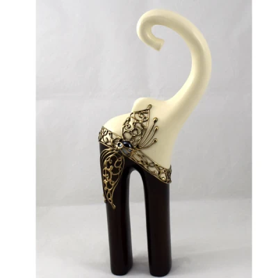 CER-SŁOŃ MODERN CHUDY DUŻY *DEKOR 1/2 VENGE/BRĄZ* C-335-1/2BR/V