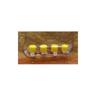 ŚWIECZNIK "4"+ŚWIECZKI 10-997