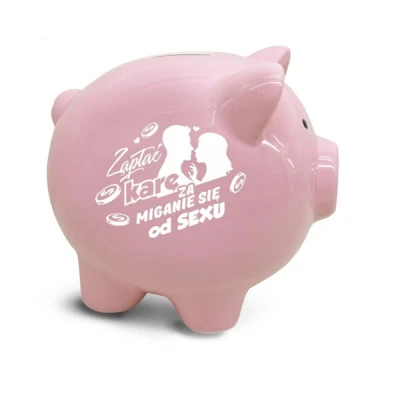 BG-SKARBONKA ŚWINKA DUŻA *ZAPŁAĆ KARĘ ZA MIGANIE SIĘ OD SEXU*