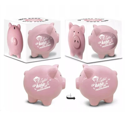 BG-SKARBONKA ŚWINKA DUŻA *ZAPŁAĆ KARĘ ZA PRZEKLINANIE*