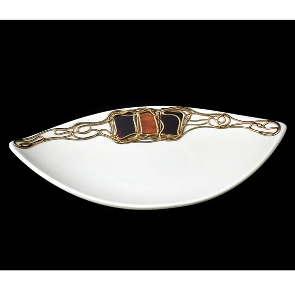 CER-PODSTAWKA ŁÓDKA DUŻA *WITRAŻ* C-260W