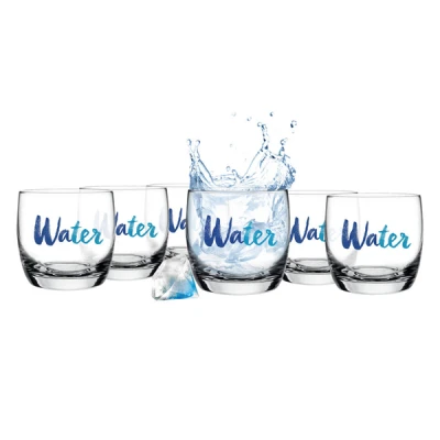 GLA-6 SZKLANEK 260ML *WATER*