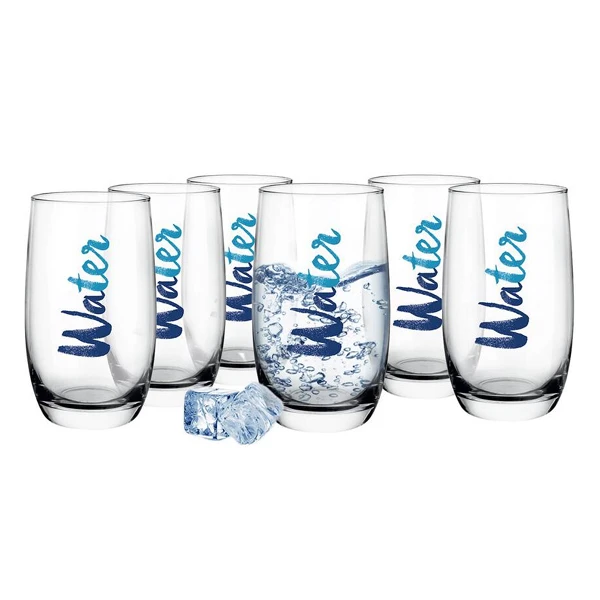 GLA-6 SZKLANEK 320ML *WATER*