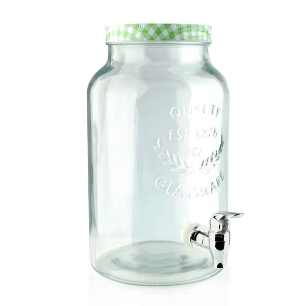 MON-SŁÓJ SZKLANY 6L Z KRANEM 7609