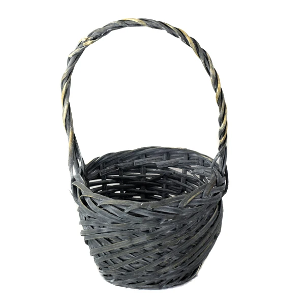 ORIS-KOSZYK WIKLINOWY TX2022-085 ŚREDNI SZARY