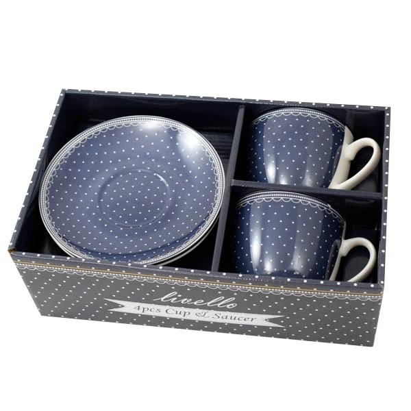 TOM-KPL. FILIŻANEK+SPODEK 2+2 250ML CR2-28