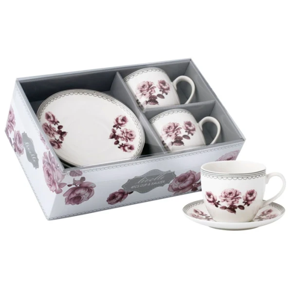 TOM-KPL. FILIŻANEK+SPODEK 2+2 250ML CR2-55