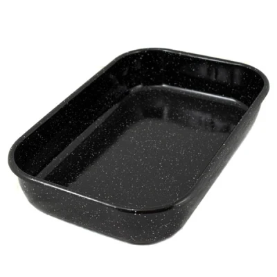 BRYTFANNA  EMALIOWANA 36CM PROSTOKĄTNA 5,5L