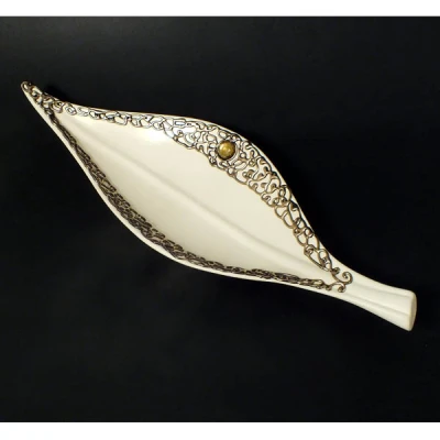 CER-LIŚĆ DUŻY *DECOR ZŁOTO* C-258DZ