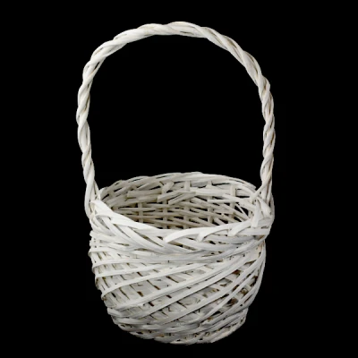 ORIS-KOSZYK WIKLINOWY TX2022-085 ŚREDNI BIAŁY