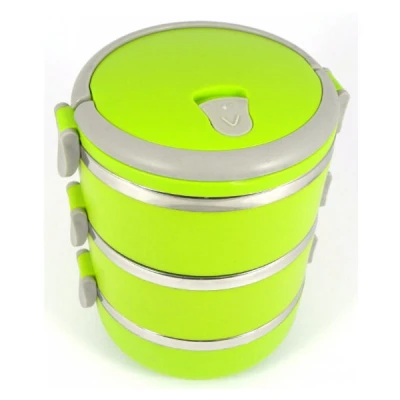 SALIX-POJEMNIK OKRĄGŁY 2.1L *TERMO BOX* 3 POZIOMY