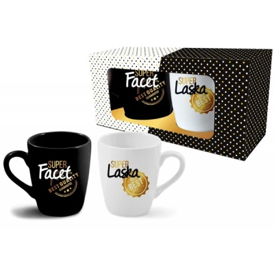 BG-ZESTAW 2 KUBKÓW  *SUPER FACET/SUPER LASKA*