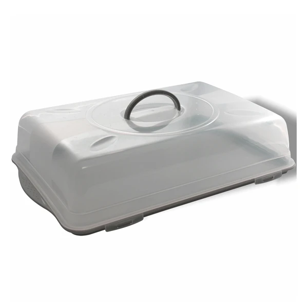 BRZOZÓW-TACA PROSTOKĄTNA Z POKRYWĄ 3908