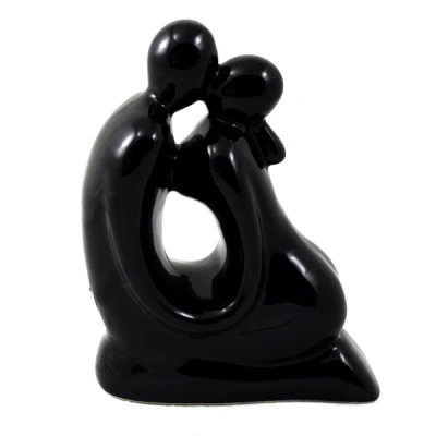 CER-AKT PARA CAŁUŚNA * DEKOR SZKLIWO CZARNE* C-188SZK