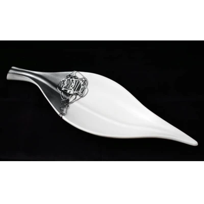 CER-LIŚĆ DUŻY *1/2 SREBRO* C-2581/2S