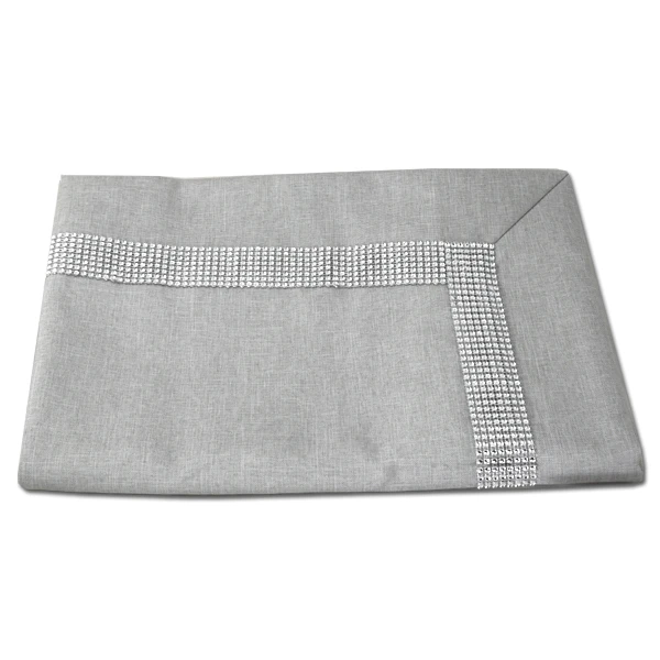 MESA-SERWETA/BIEŻNIK SWAROVSKI 50X100 SZARY 320