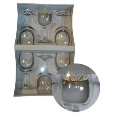 6 KIELISZKÓW WINO *TULIPAN* 120ML