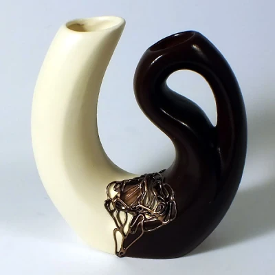 CER-WAZON 2 WLOTY *DECOR 1/2VENGE/BRĄZ* C-211-1/2DV/BR