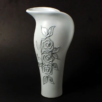 CER-WAZON KALIA *DECOR SZARY RÓŻA* C-362DSZ