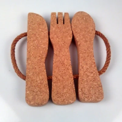 KOR-PODKŁADKA KORKOWA POD GARNEK SZTUĆCE