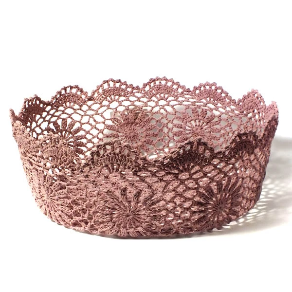 MON-KOSZYK 499 PINK OKRĄGŁY 40XH15