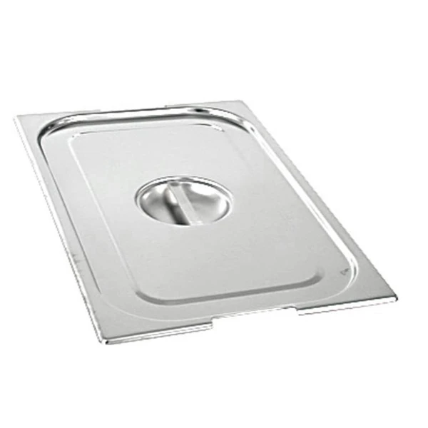 ST-POKRYWA STALOWA Z WYCIĘCIEM NA UCHWYTY DO POJEMNIKÓW GN1/2 132000