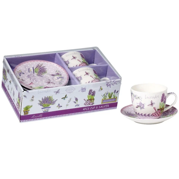 TOM-KPL. FILIŻANEK+SPODEK 2+2 250ML CR2-14