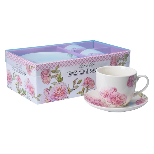 TOM-KPL. FILIŻANEK+SPODEK 2+2 250ML CR2-63