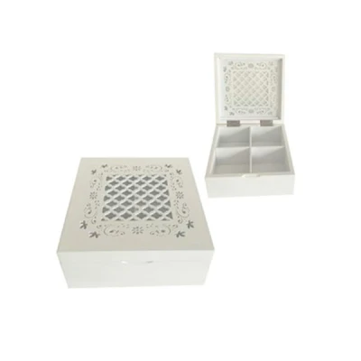 TOM-PUDEŁKO DREWNIANE 18X8X18CM TW36