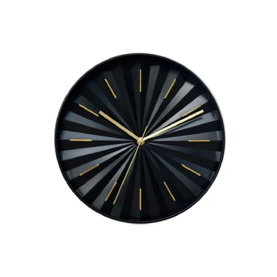 AS-ZEGAR ŚCIENNY 28CM CZARNY