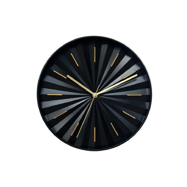 AS-ZEGAR ŚCIENNY 28CM CZARNY