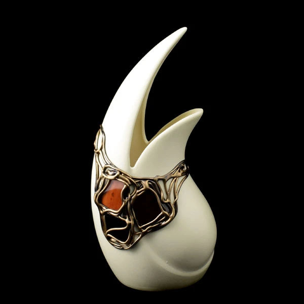 CER-WAZON DELFIN MAŁY *WITRAŻ* C-593W