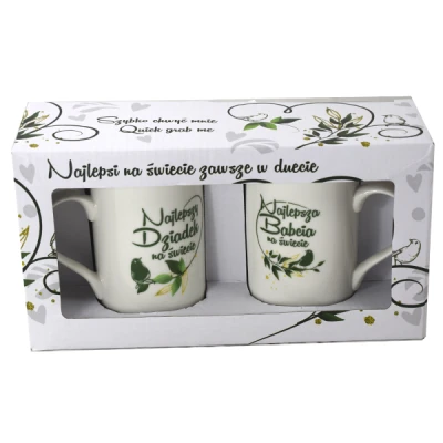 CF-KPL. 2 KUBKÓW 290 *NAJLEPSZA BABCIA/DZIADEK*