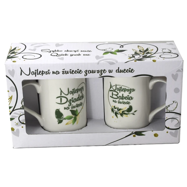 CF-KPL. 2 KUBKÓW 290 *NAJLEPSZA BABCIA/DZIADEK*