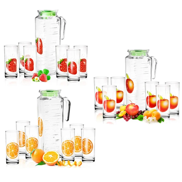 GLASMARK- KPL. 7EL. *OWOCOWY* DO NAPOI