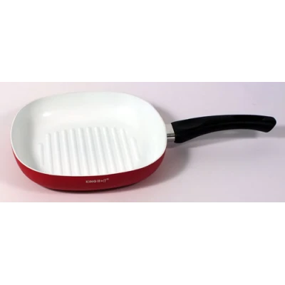 KH-3947 PATELNIA GRILL CERAM. 24X24