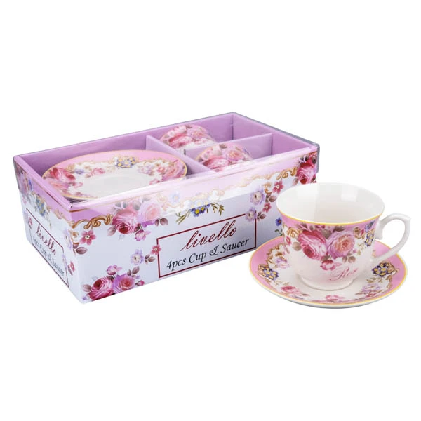 TOM-KPL. FILIŻANEK+SPODEK 2+2 250ML CR22-48