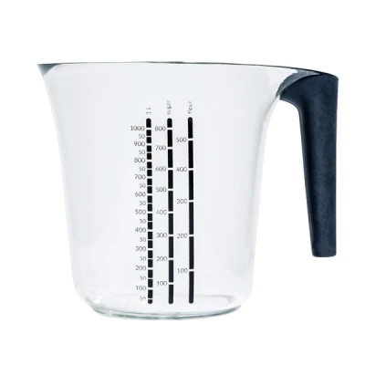 DZBANEK KUCHENNY Z MIARKĄ WYGODNY UCHWYT 1,3L BRANQ MIZU TRITANOWY MOCNY