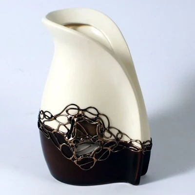 CER-WAZON DZBAN WYSOKI *DECOR 1/2VENGE/BRĄZ* C-384-1/2DV/BR