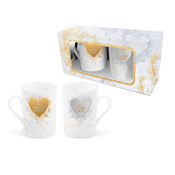 CF-ZESTAW 2-KUBKÓW *NA ZAWSZE RAZEM*