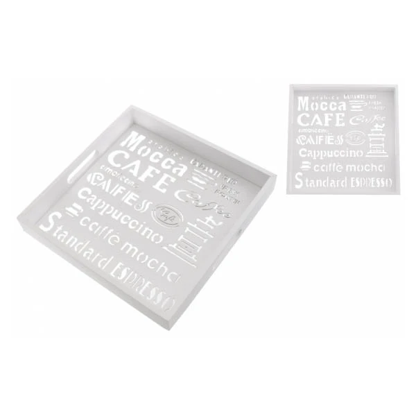 EM-TACA DREWNO 29*29 *COFFEE* MHF82079