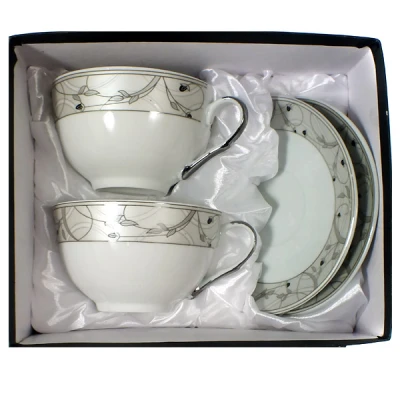 SAL-KPL. FILIŻANEK+SPODKI 2+2 *MAGDALENA GA1381S* 300ML