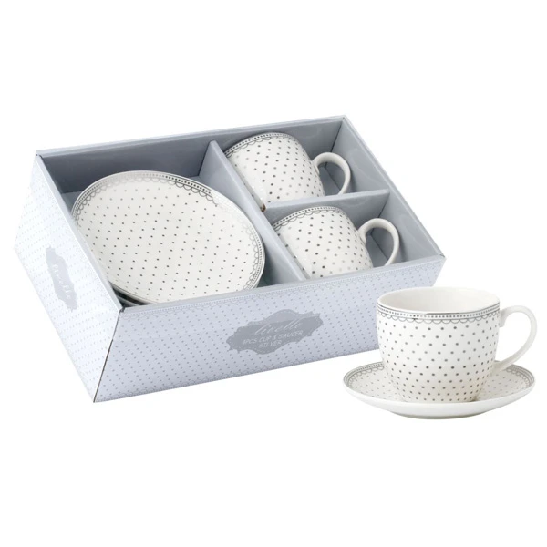 TOM-KPL. FILIŻANEK+SPODEK 2+2 250ML CR2-52