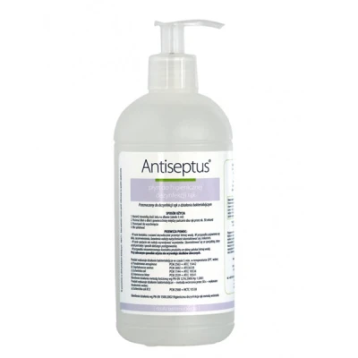 AT-PREPARAT DO DEZYNFEKCJI RĄK ANTISEPTUS 500ML