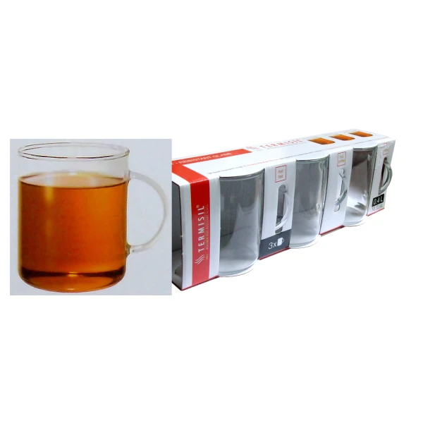 KPL. 3 KUBKÓW ŻARO* PROSTY* 0.4L