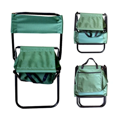 KRZESEŁKO TURYSTYCZNE SKŁADANE MULTI - ZIELEŃ